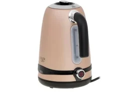 Adler AD 1295 grå Vattenkokare metall 1,7l med lcd & temperaturkontroll