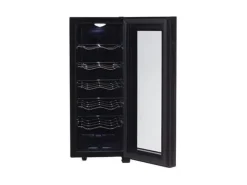 Adler AD 8083, Termoelektrisk vinkyl, Fristående, 12 flaska/flaskor, 50 W, G, Svart