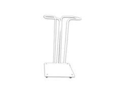 Affaldsstativ 100 ltr uden Låg med Bøjle Hvid,1 stk/krt