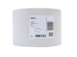 Aftørringsrulle Industri Tork W1 1-lag Ø37cm B23.5cmxL1150m Genbrug Natur,2 rl/krt