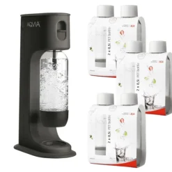 AGA Aqvia Balance (Black) + 6 x 0,5L PET-flaskor
