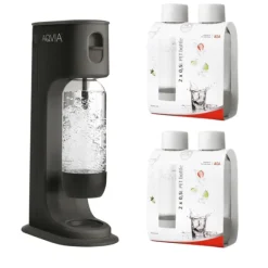 AGA Aqvia Balance (Black) + 4 x 0,5L PET-flaskor