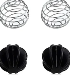 AGD LIGHTS 4 Pack Shaker Ball, Stainless Blender Mixing Ball, Plastic Sports Cup