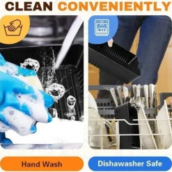 Air Fryer Form, 3 ST Air Fryer Tillbehör för Ninja Air Fryer 10,4L AF500EU, Silikon Air Fryer Form för Ninja Foodi Flex 10,4 L