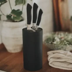 Akira Knivset Svart Handtag 3 delar - Dorre