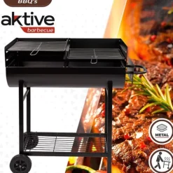 Aktive Grill 97x42x96 Cm Svart