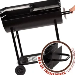 Aktive Grill 97x42x96 Cm Svart