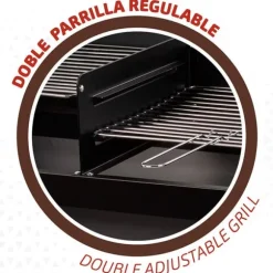 Aktive Grill 97x42x96 Cm Svart