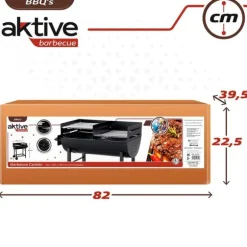 Aktive Grill 97x42x96 Cm Svart