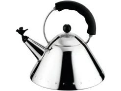 Alessi 9093 B, 2 l, Rostfritt stål, Svart, Rostfritt stål, Polyamid, Induktion
