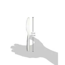 Alessi MW03/15,2cm Dressed dessertknivar, Silver, 6 - MW03/6