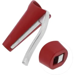 Aluminiumlegering Nötknäckare Hållbar Valnötöppnare Skaltång Valnötsverktyg För Hemkök Röd