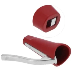 Aluminiumlegering Nötknäckare Hållbar Valnötöppnare Skaltång Valnötsverktyg För Hemkök Röd