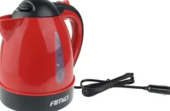 Amio Bilvattenkokare 1000ml 12V 150W - Röd