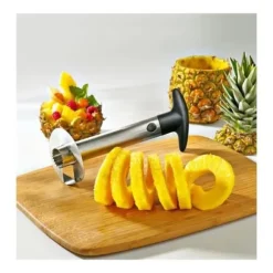 Ananas skärare - BAUMALU - 450095 - Rostfritt stål - Plast - 9x8,5x24 cm