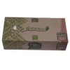 Ansiktsservett Grön 3 lager 20x21 cm 100 % återvunnen servett och förpackning, 21 st x 100 st/krt
