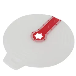 Anti-stänk mot spill lock Lock Skärmskydd för äggskål Vispa Matlagning Köksredskap