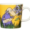 Arabia Mumin Mugg Hemulen 30 cl Gul