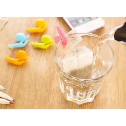 Attraktiv och söt snigelform hängande silikon - flerfärgad (5 st/förpackning)