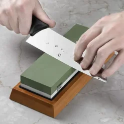 Auledio Slipsten Kit för Knivslipning / Slipblock, Brynen till Knivar - 400/1000/3000/8000 Knivslip