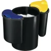Avfallsbehållare Cep 516 för avfallssortering svart (1x16L + 2x4,5L)