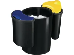 Avfallsbehållare Cep 516 för avfallssortering svart (1x16L + 2x4,5L)