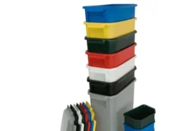 Avfallsbehållare 60L Grön Patricia