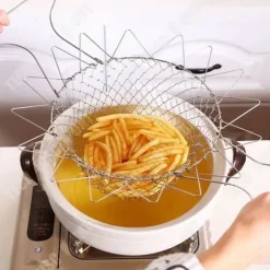 Avloppskorg - TD® - Fällbar - Rostfritt stål - 23 cm x 12 cm x 16 cm - Allmän användning