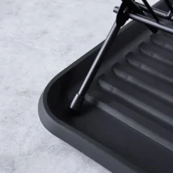 Avloppskärl för tallrikar, bestick, tallrikar, tvåplan, tvåplan, stående