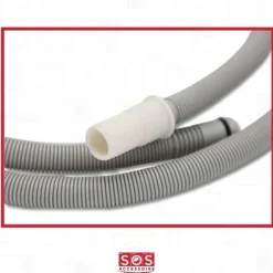 Avloppsrör - BOSCH - 00668114 - 2,30m - Kompatibel med flera modeller - Enkel installation