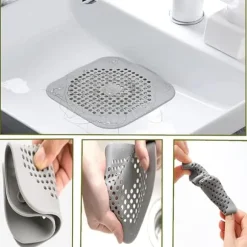 Avloppssil - 2-pack - Silikon - För Diskho & Duscha