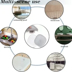 Avloppssil - 2-pack - Silikon - För Diskho & Duscha