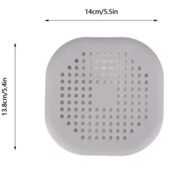 Avloppssil av Silikon - Grå