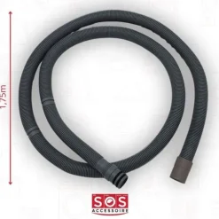 Avloppsslang 1,75m - INDESIT - ARISTON HOTPOINT, INDESIT, SCHOLTES diskmaskiner - Apparattillbehör