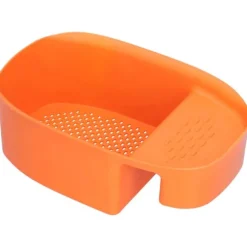 Avloppsställ för diskho Multifunktionell frukt- och grönsaksavrinning Restfilter för kök Orange