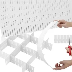 Avskiljare till Låda / Garderob / Byrå - Justerbar & Klippbar