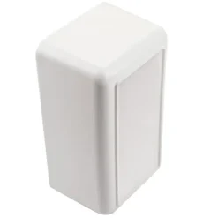 avtagbar furuöverdrag PP näsduksaskhållare för hemmabil/kontor (rektangel)