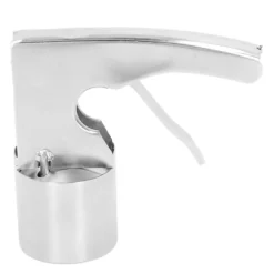 Avtryckarstyrd glassskopa i rostfritt stål - Vintage Kitchen Essential