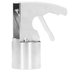 Avtryckarstyrd glassskopa i rostfritt stål - Vintage Kitchen Essential