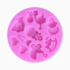 Baby Vagn Skallra Stork Silikonform