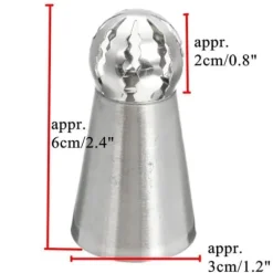 Bakform - Blomma - 3 stycken - Tårtdekoration - Kök - Grädde