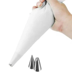 Bakpåse och silikontips 30 cm 3 st.