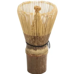 Bambu japansk stil Matcha te vispborste tetillbehör för Matcha tebryggning Bambu 100 stift