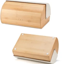 Bambus brödkorg E-6078 - Modern design i beige