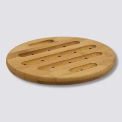 BAMBUTALK rund 18cm ljus natur