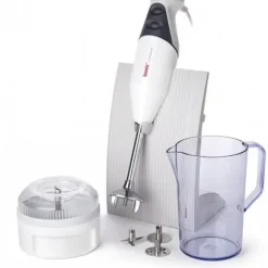 Bamix SwissLine M200-stavmixer, vit