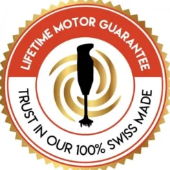 Bamix SwissLine M200-stavmixer, vit