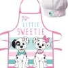 Barnförkläde 2-delat set med Disney 101 Dalmatiner Little Sweetie