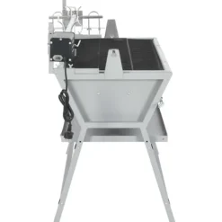 BBQ i järn och rostfritt stål med grillspätt - Grillugnar & ugnar med roterande stekspett