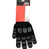 BBQ-handske bomull+silicone svart